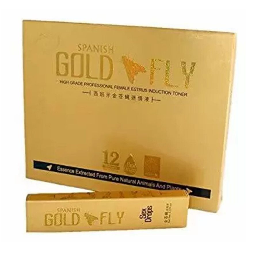 Potenciador  Sexual Femenino Gold Fly * 12 Unidades